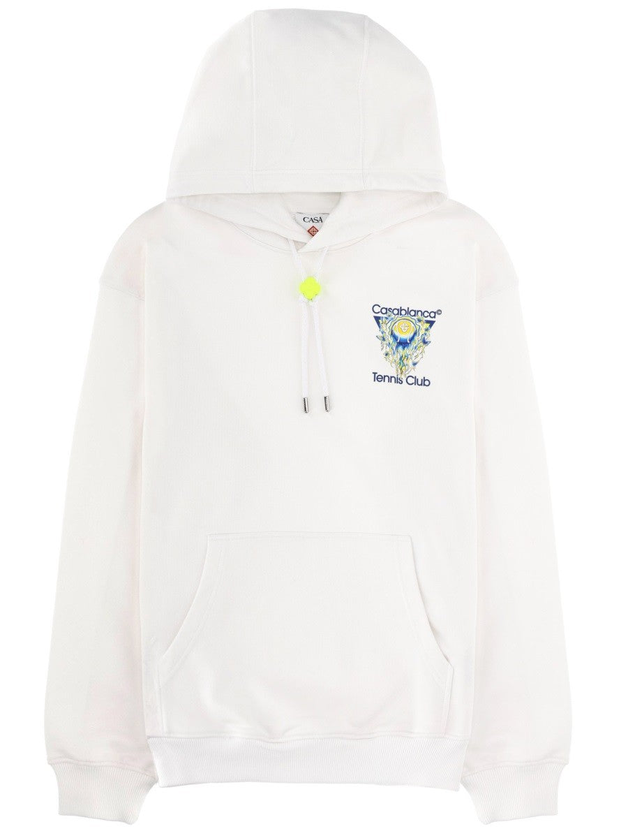 CASABLANCA - Man - White - Sweatshirt