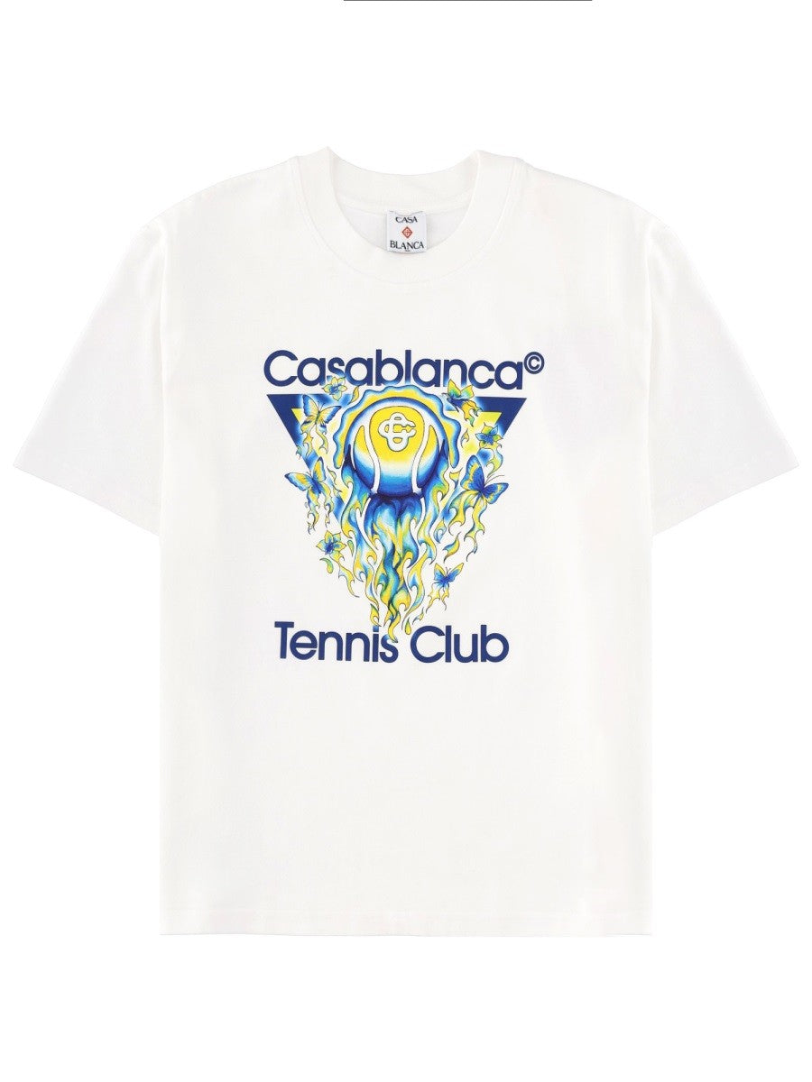 CASABLANCA - Woman - White - T-shirt