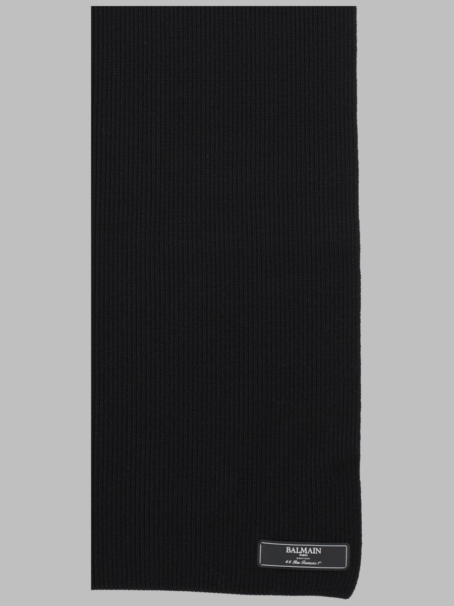 Balmain - Man - Black - Scarf
