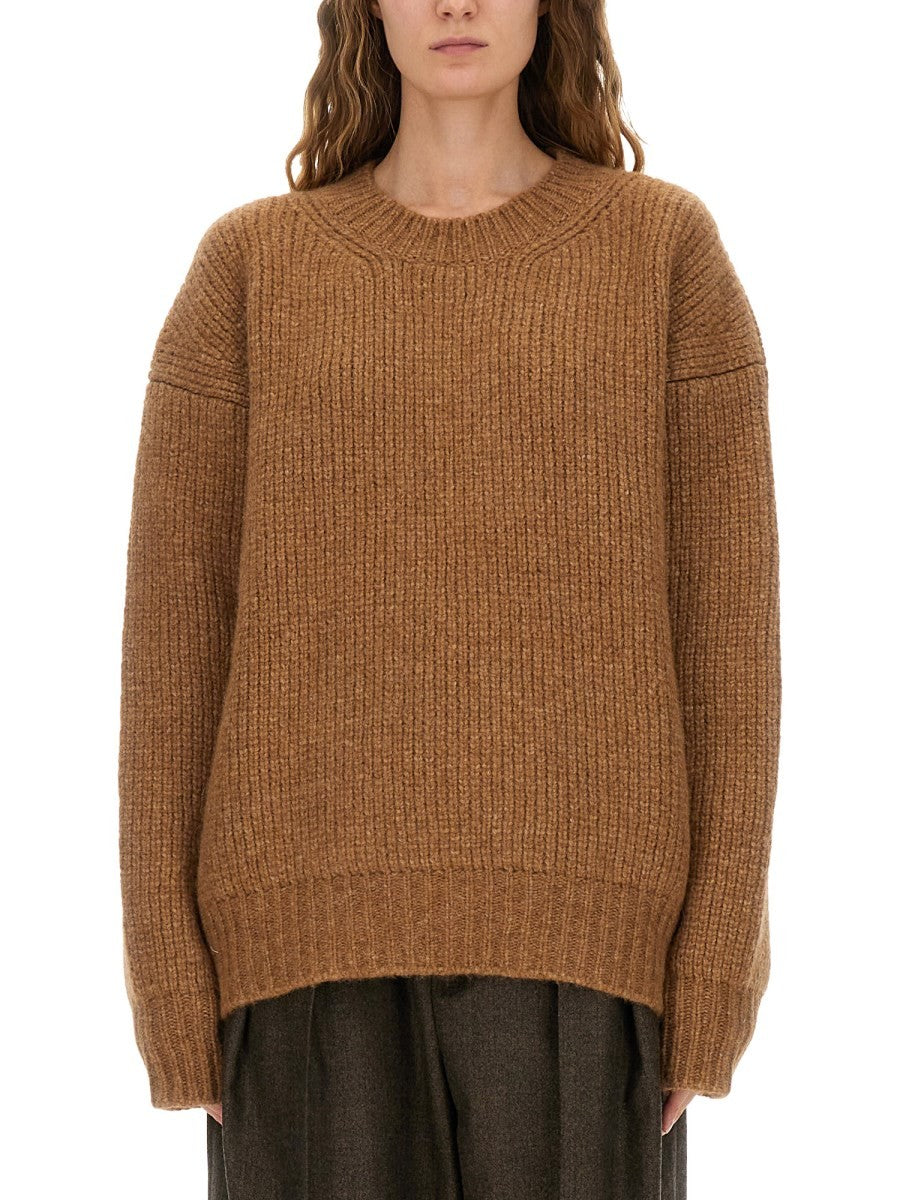 Saint Laurent - Woman - Beige - Sweater