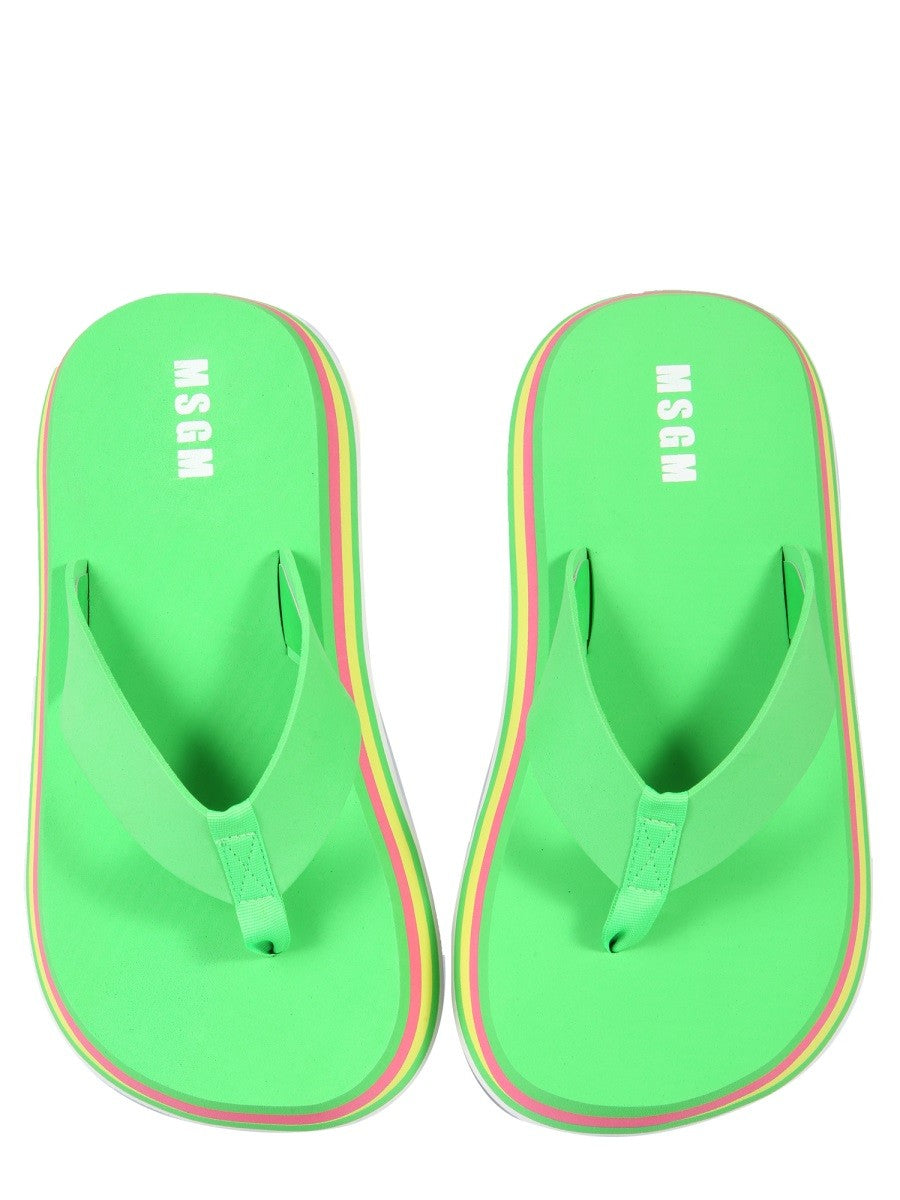 msgm - Woman - Green - Sandal