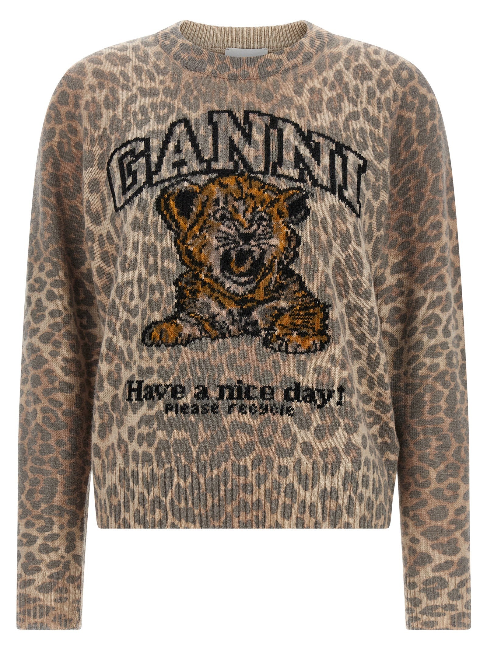 GANNI - nan - Beige - Sweatshirt