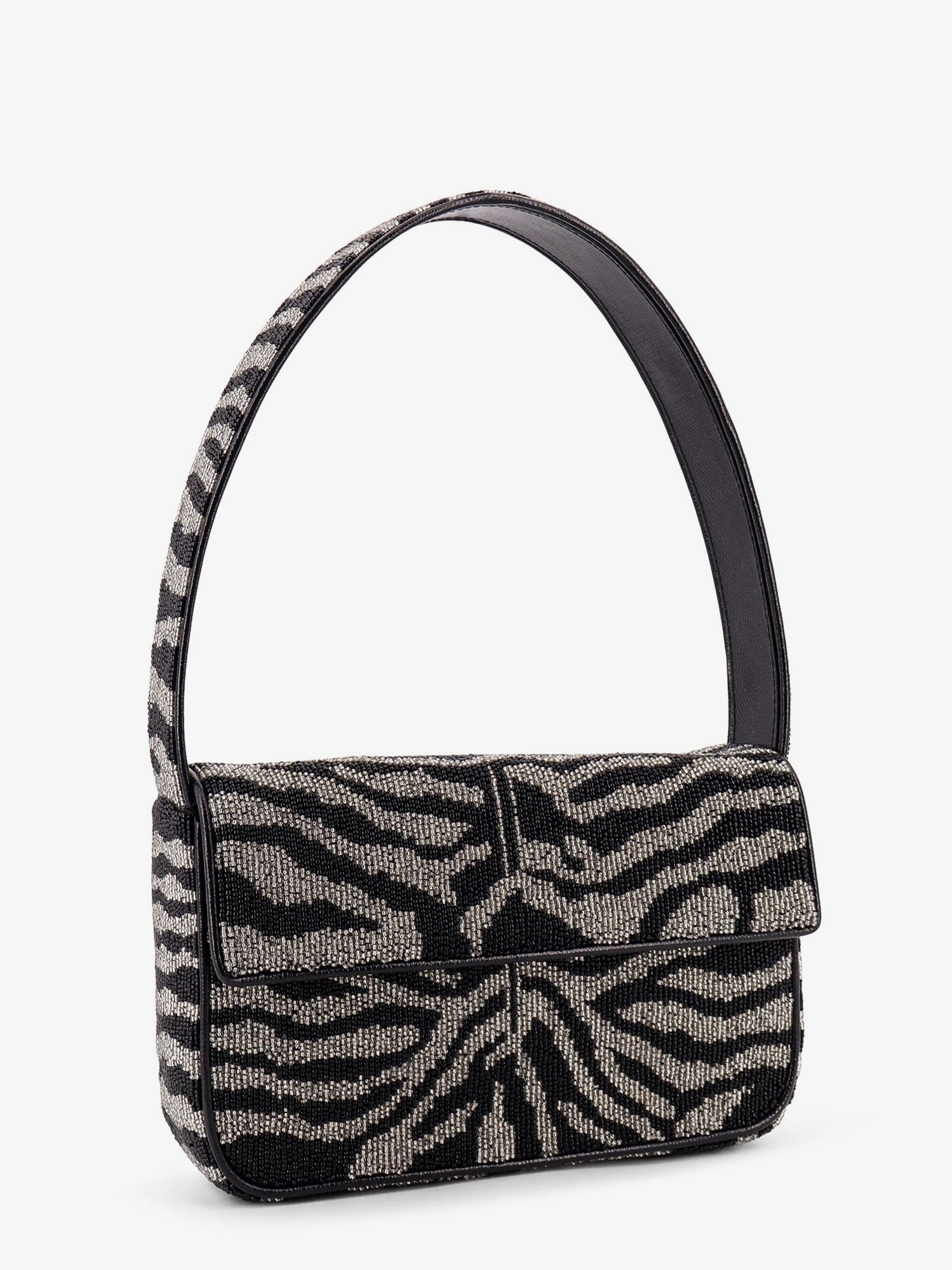 STAUD - Női - Feketefehér - Válltáskára akasztható Kézitáska