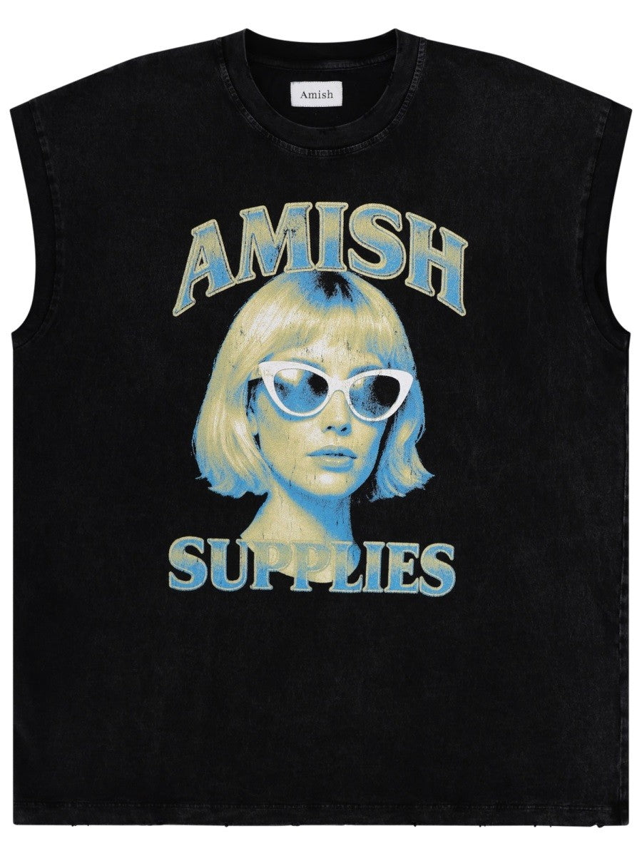 AMISH - Férfi - Fekete - Felső