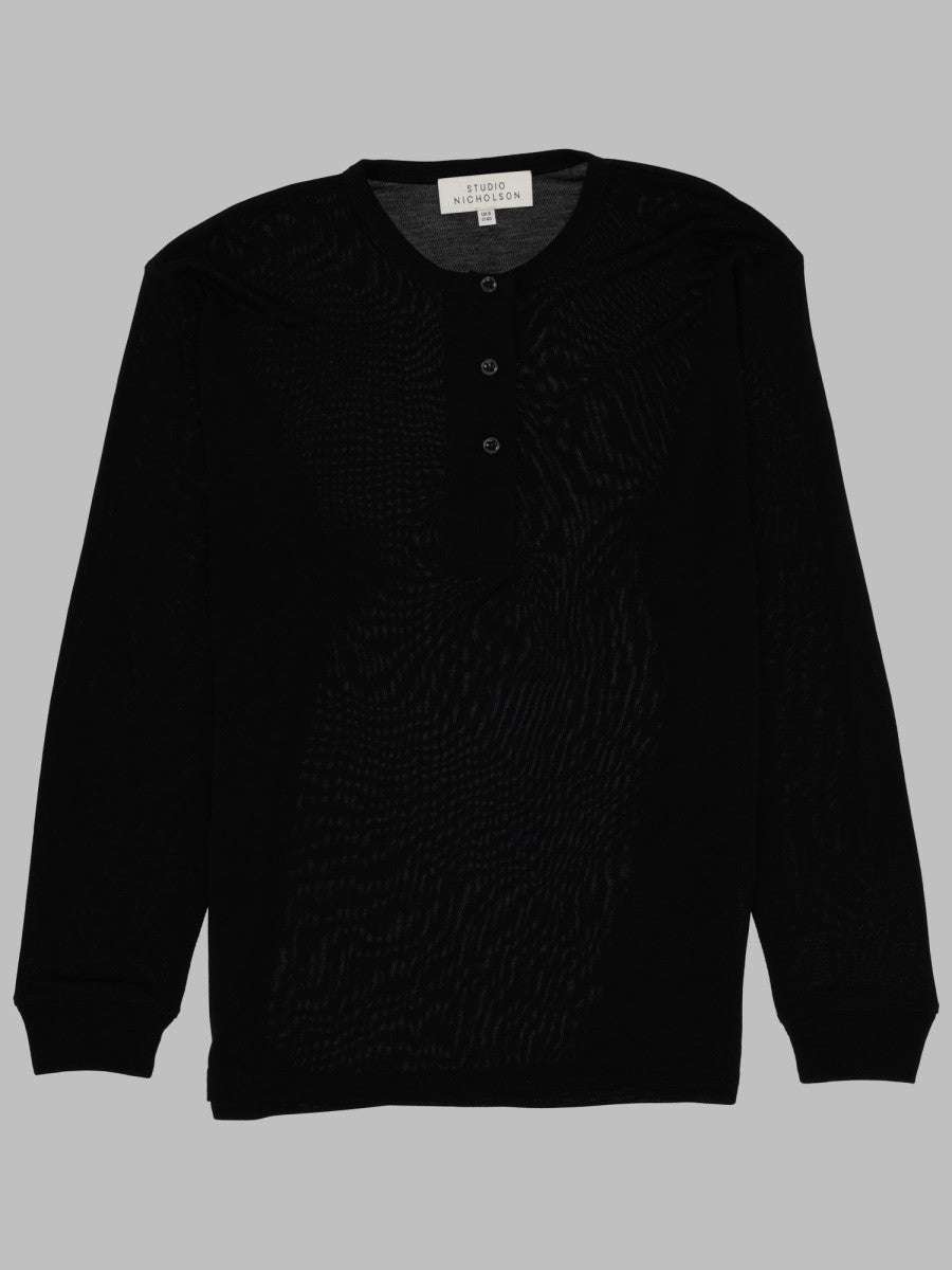 STUDIO NICHOLSON - Woman - Black - T-shirt