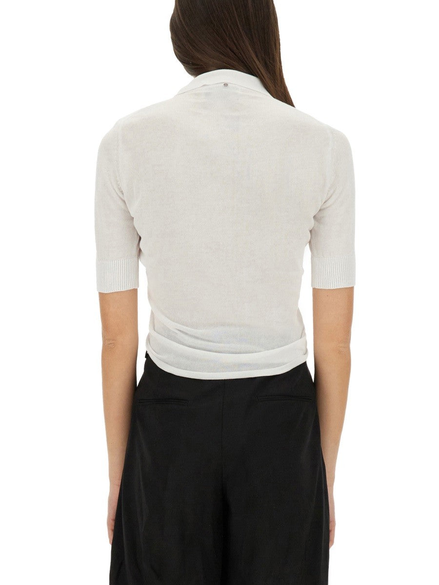 Sportmax - Woman - White - POLO SHIRT