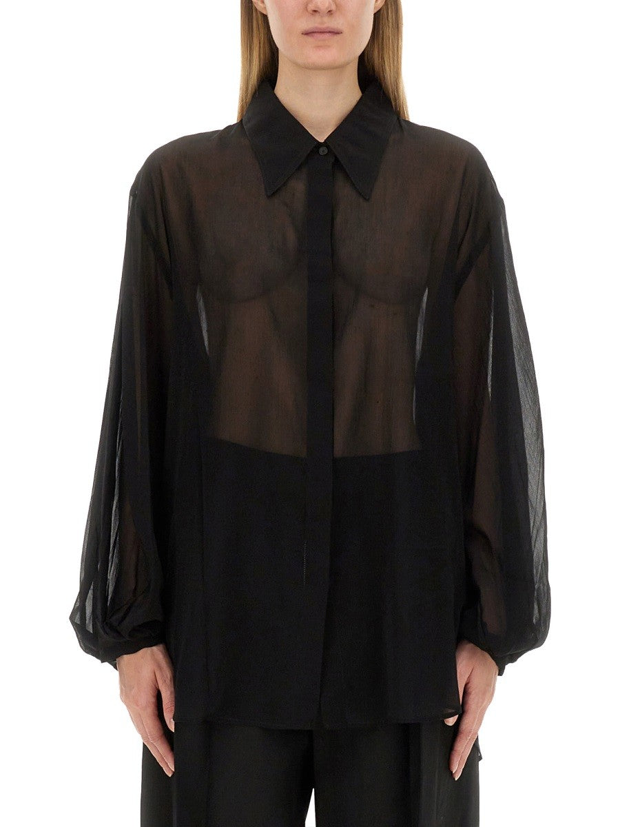 KHAITE - Woman - Black - Shirt