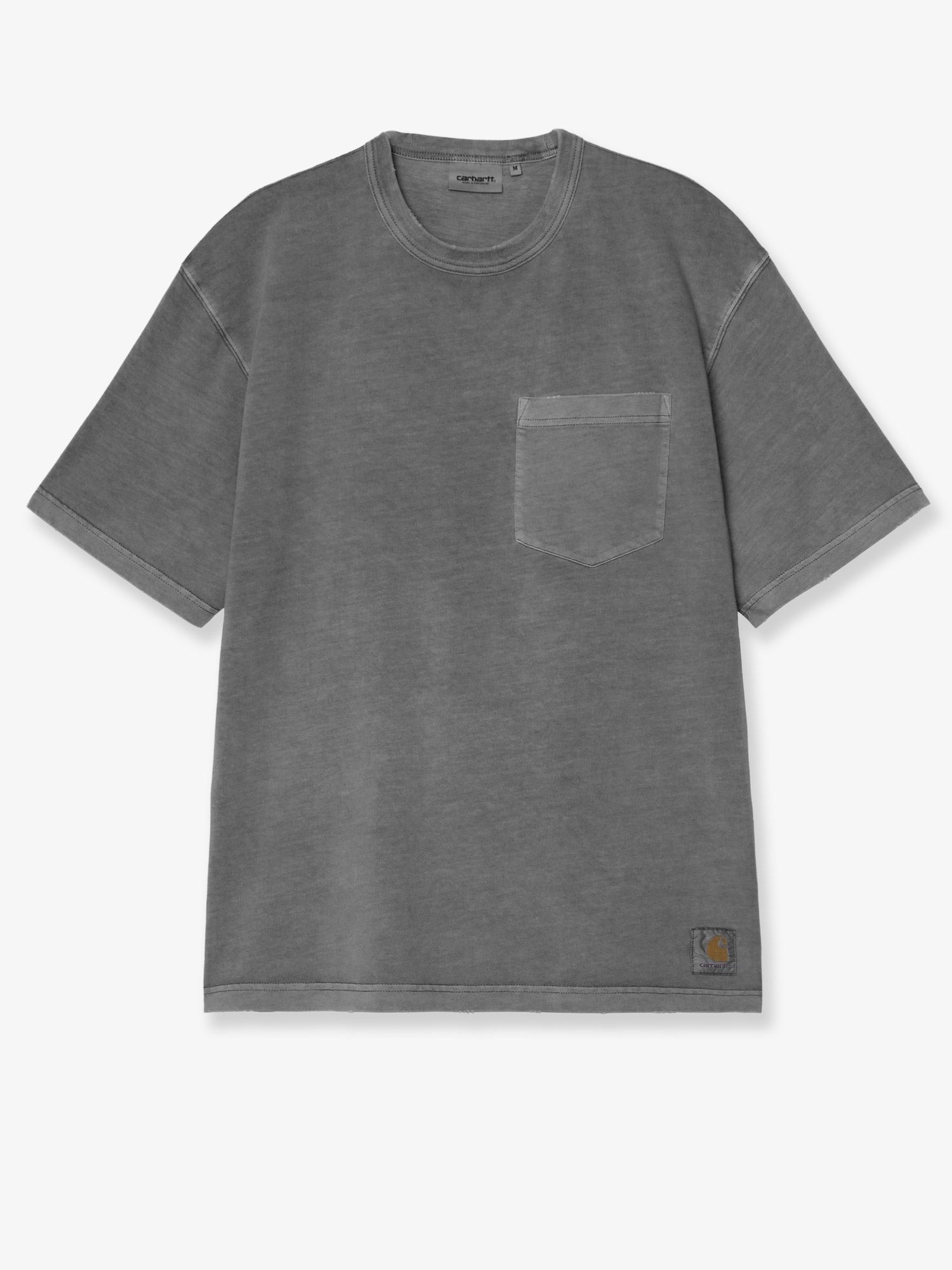 Carhartt Wip - Férfi - Fekete Grind Mosás - Póló