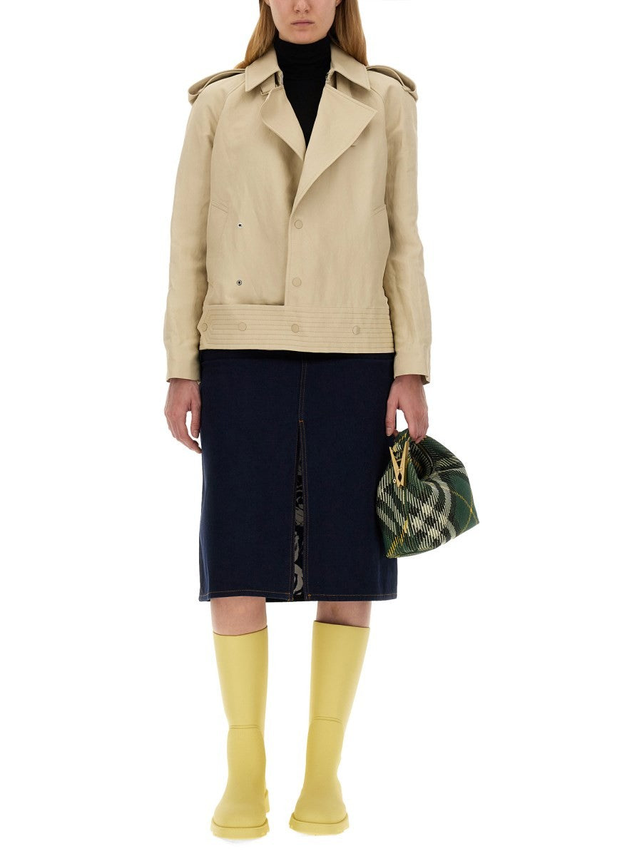 Burberry - Női - Bézs - Kabát