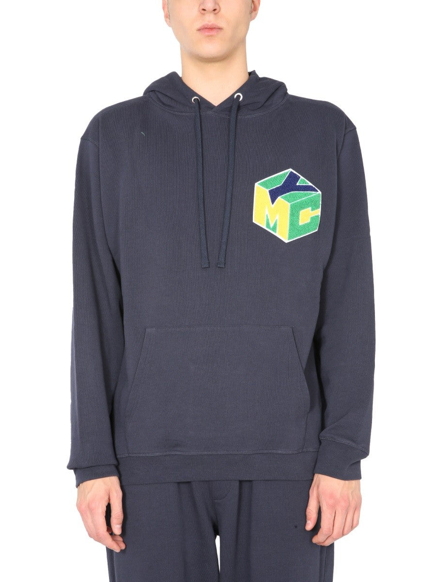 YMC - Man - Blue - Sweatshirt