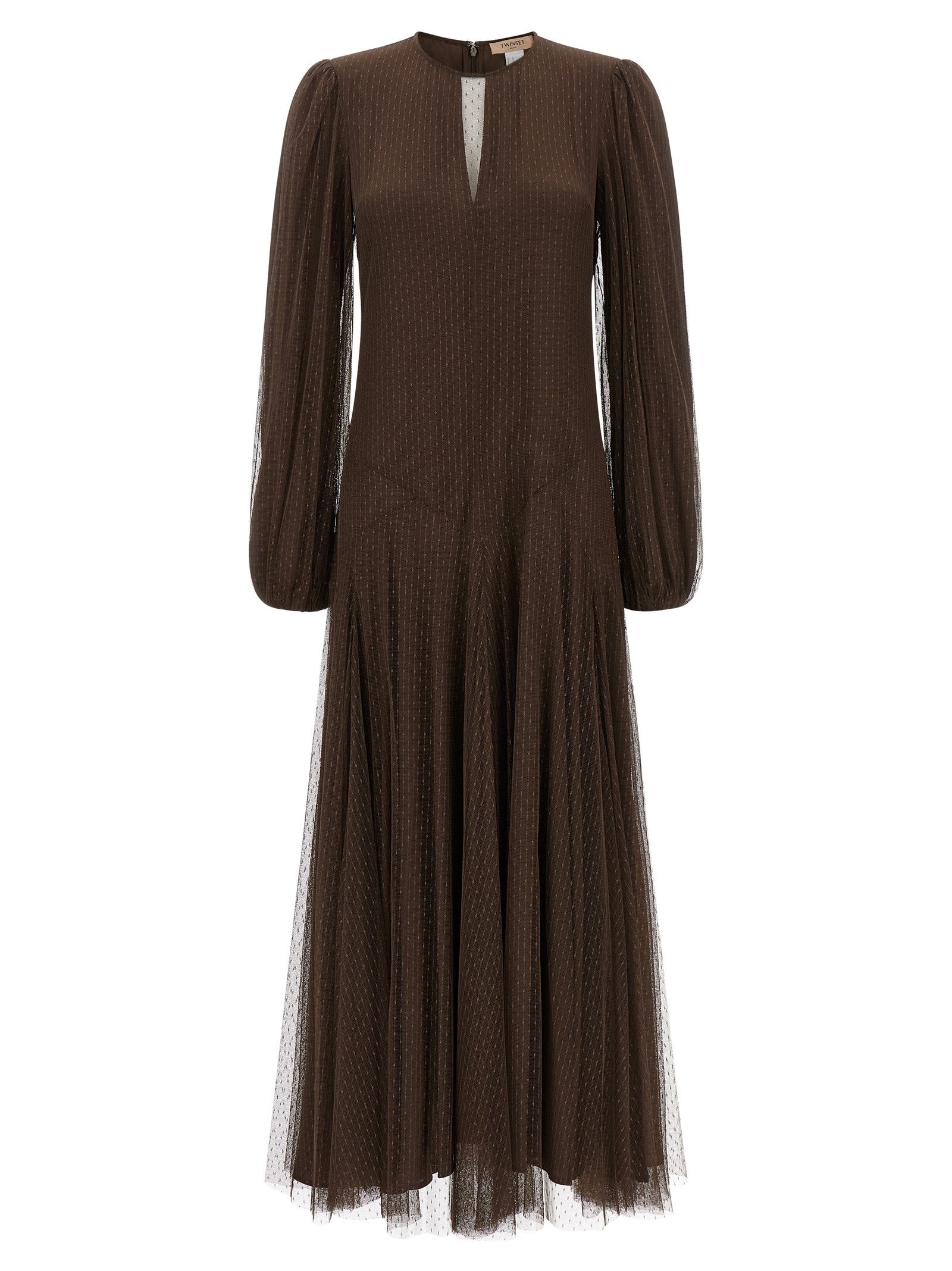 TWIN SET - nan - Brown - Dress