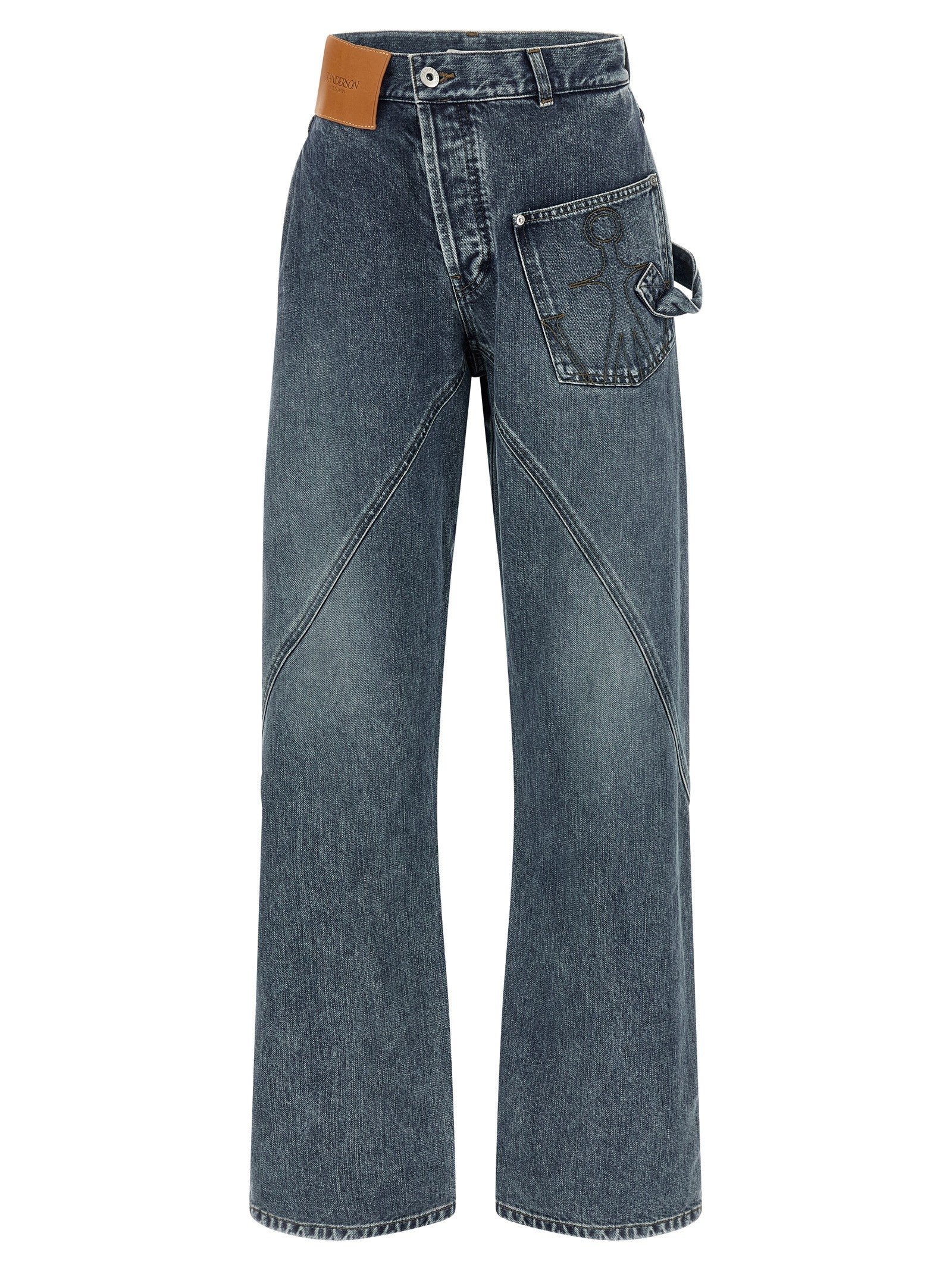 J.W.ANDERSON - nan - Blue - Jeans