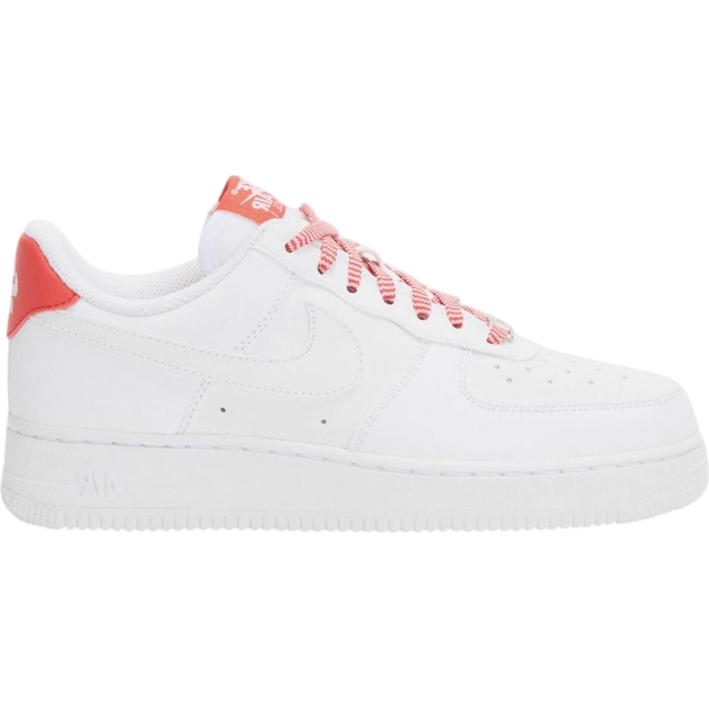 Nike Air Force 1 Low '07 White Pink Foam Metallic Silver Light Crimson (Women's)