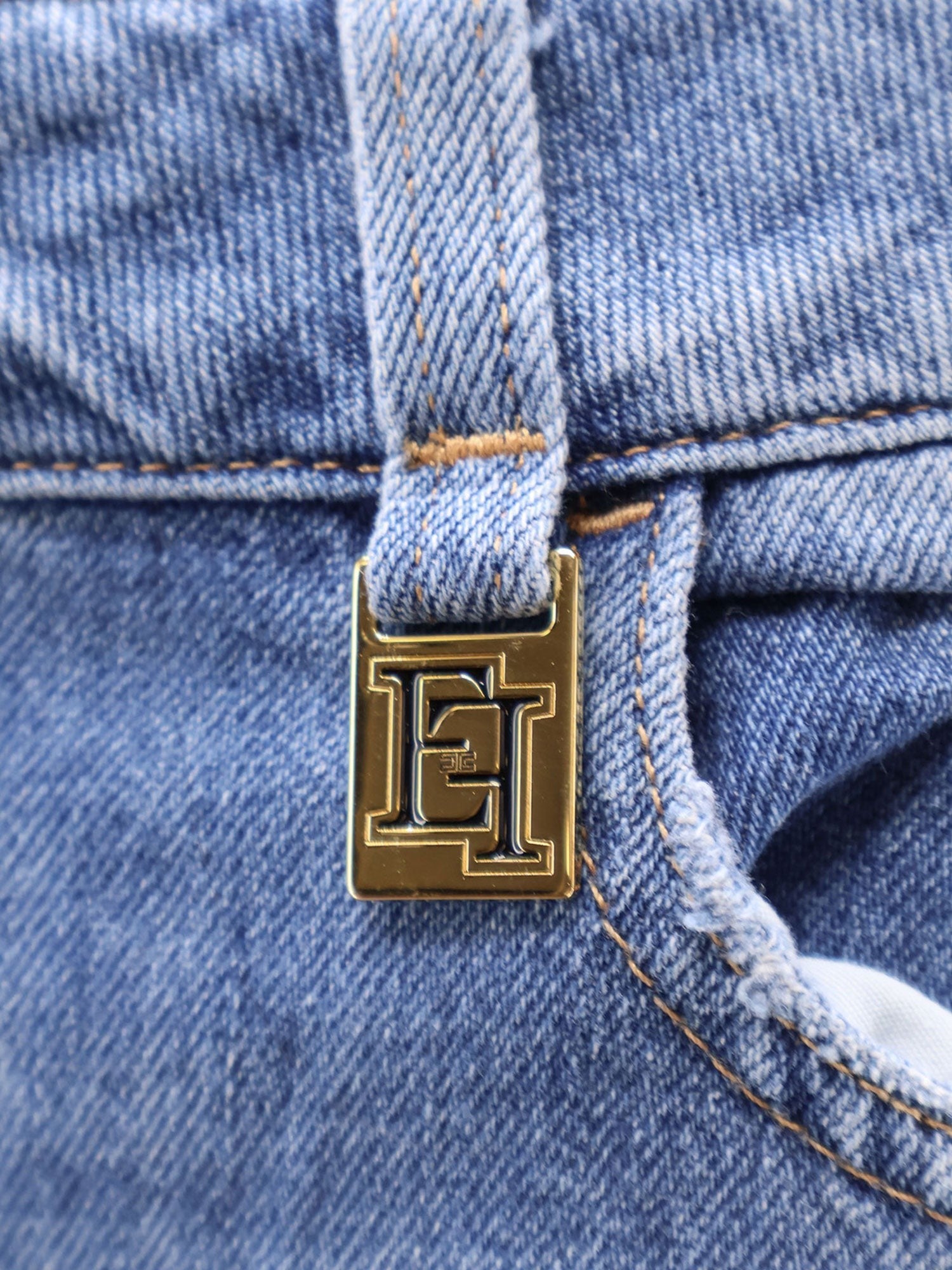 Elisabetta Franchi - Woman - Blue - Jeans
