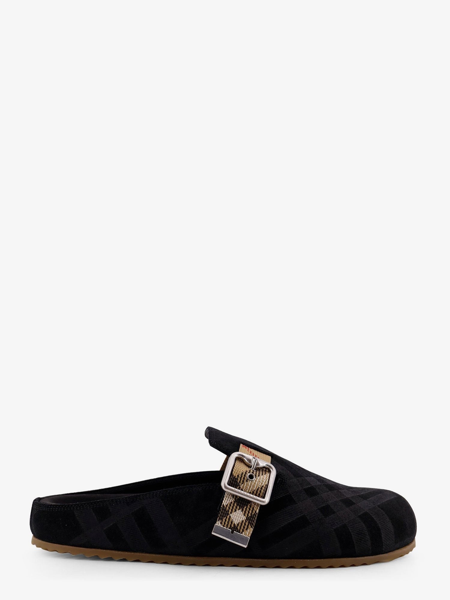 Burberry - Man - Black - Flat Sandal