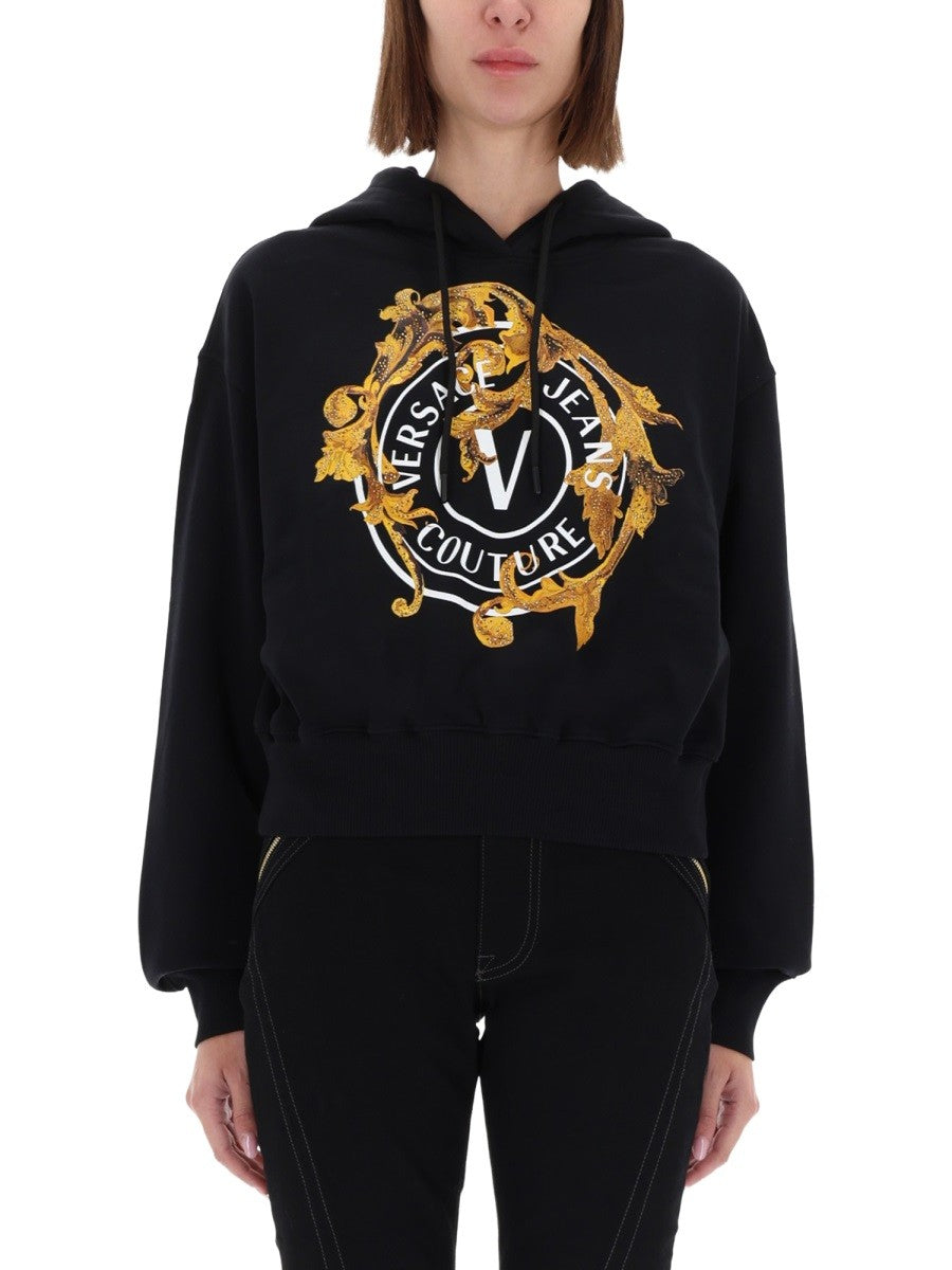 Versace Jeans Couture - Woman - Black - Sweatshirt