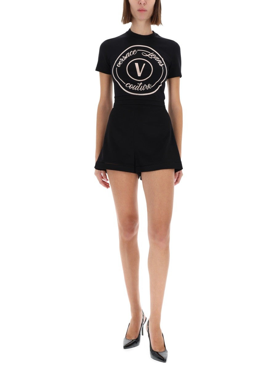 Versace Jeans Couture - Woman - Black - T-shirt