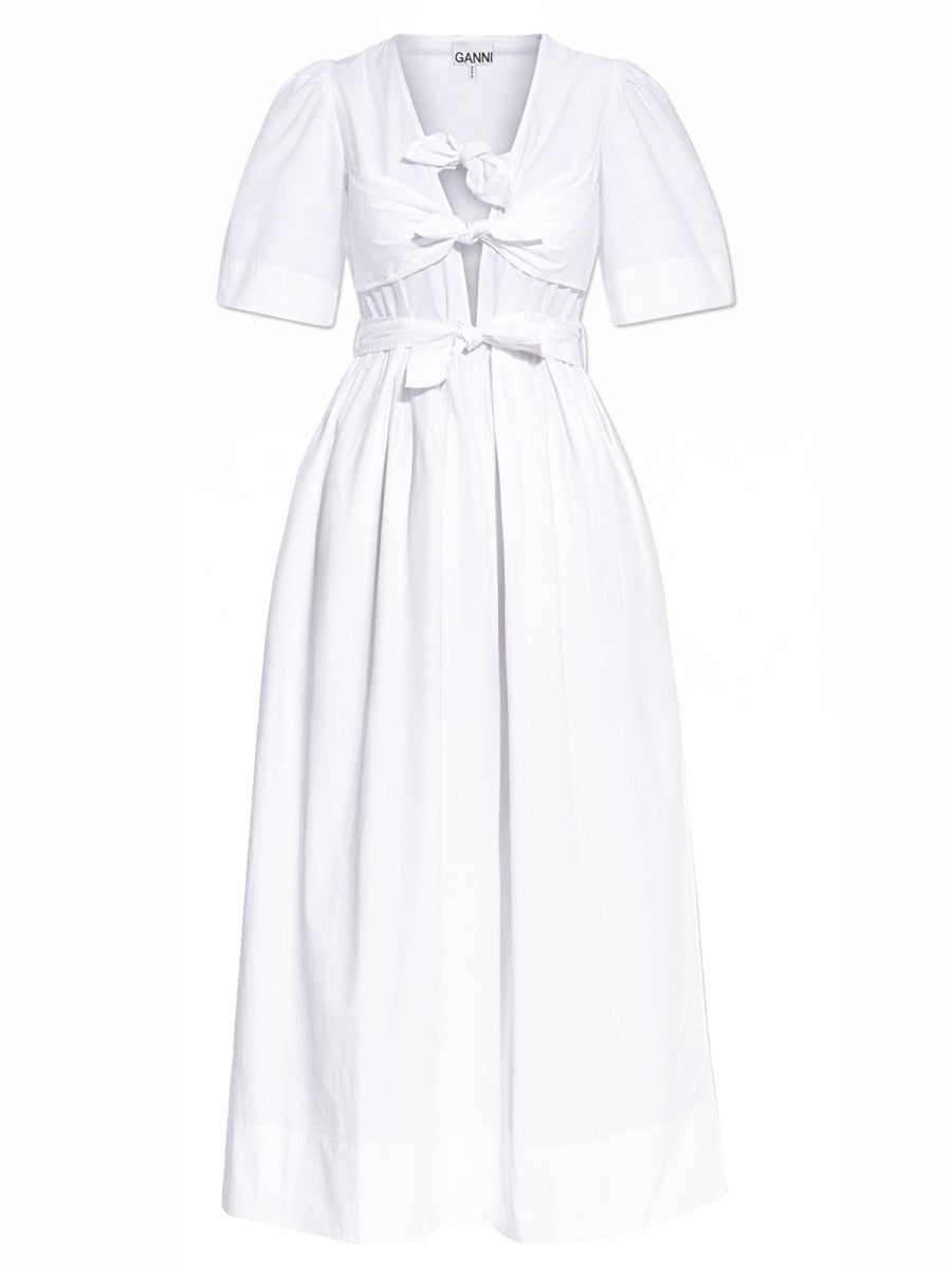 GANNI - Woman - White - Dress