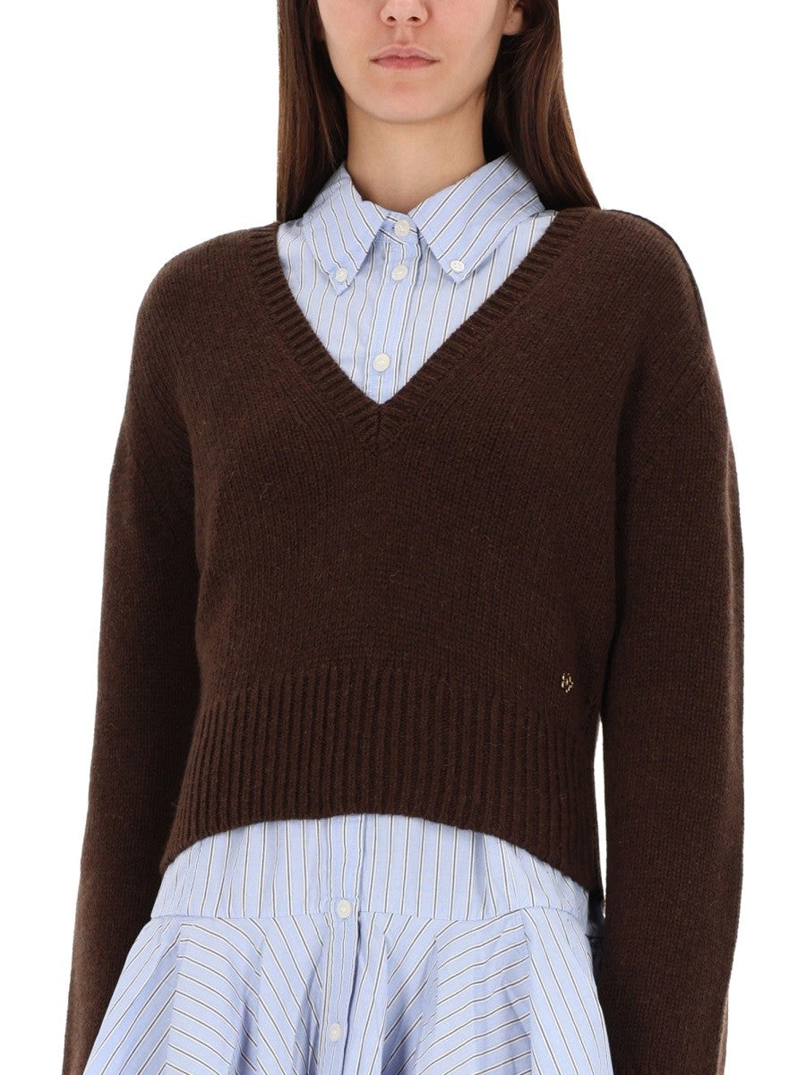 GANNI - Woman - Brown - Sweater