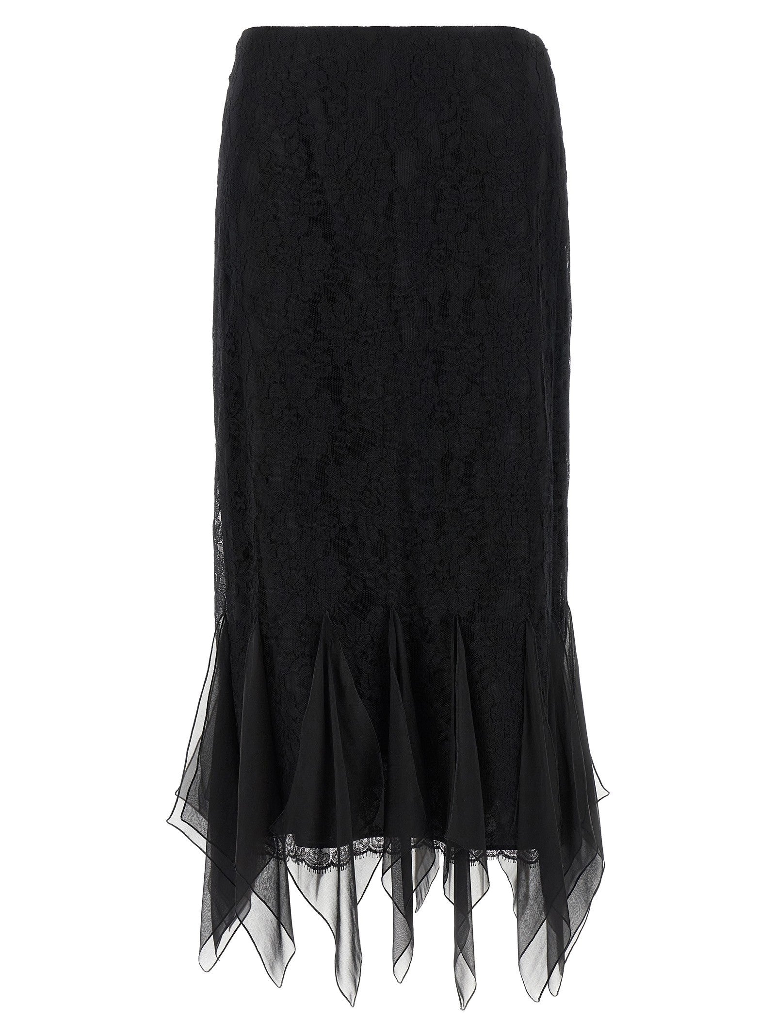 Valentino Garavani - nan - Black - Skirt