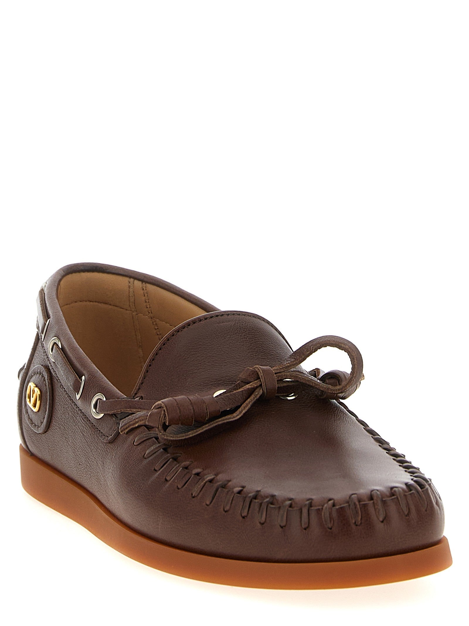 Valentino Garavani - nan - Brown - Loafer