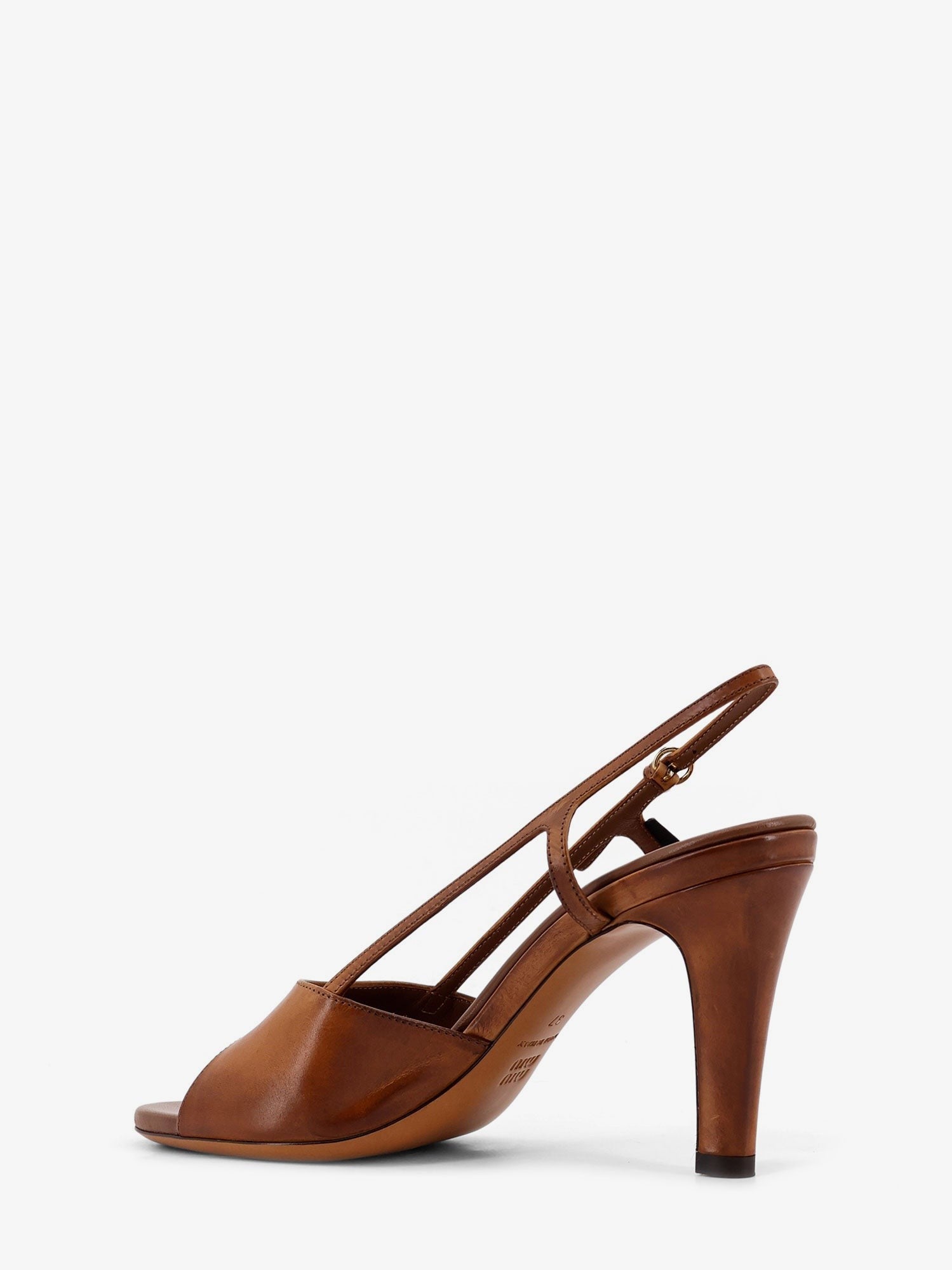 Miu Miu - Woman - Brown - Sandal
