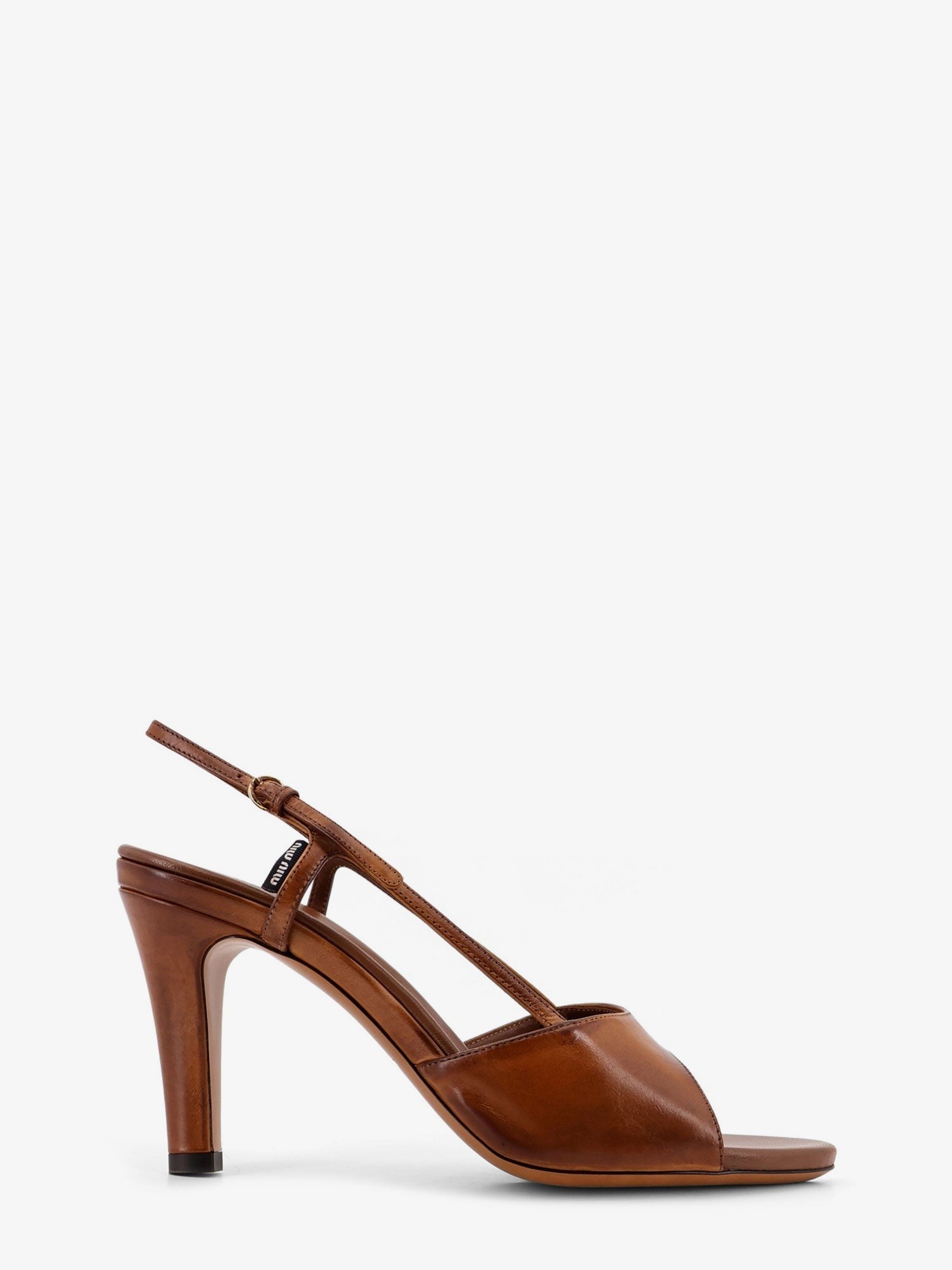 Miu Miu - Woman - Brown - Sandal
