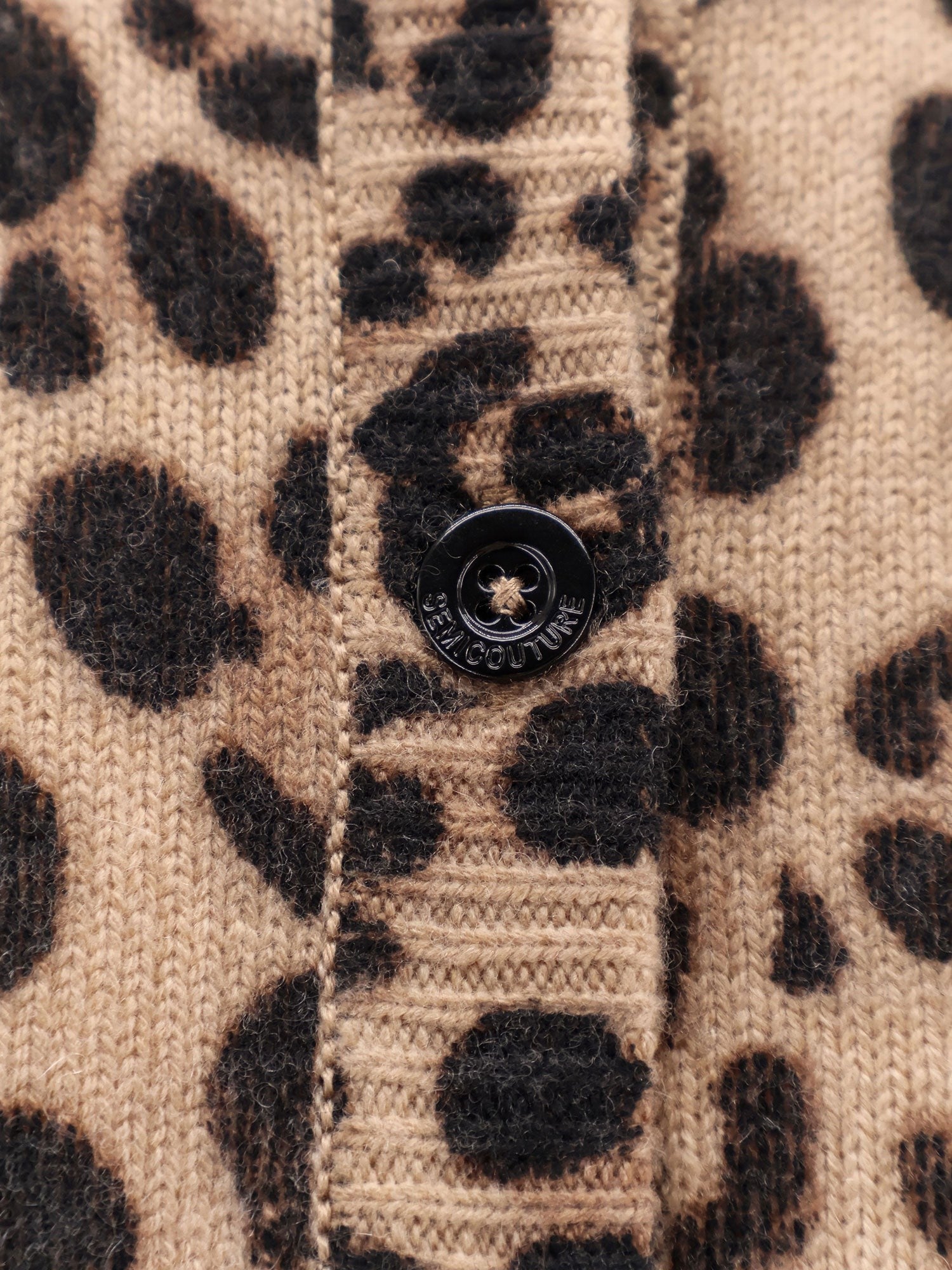 Semicouture - Woman - Macula Leopardo - Cardigan