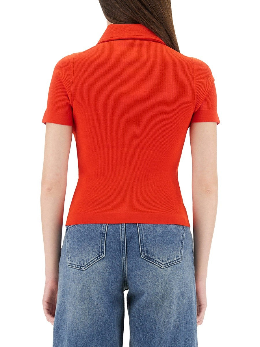 Tory Burch - Woman - Red - POLO SHIRT