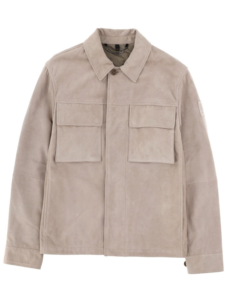 BELSTAFF – Férfi – Fehér – Bőr dzseki