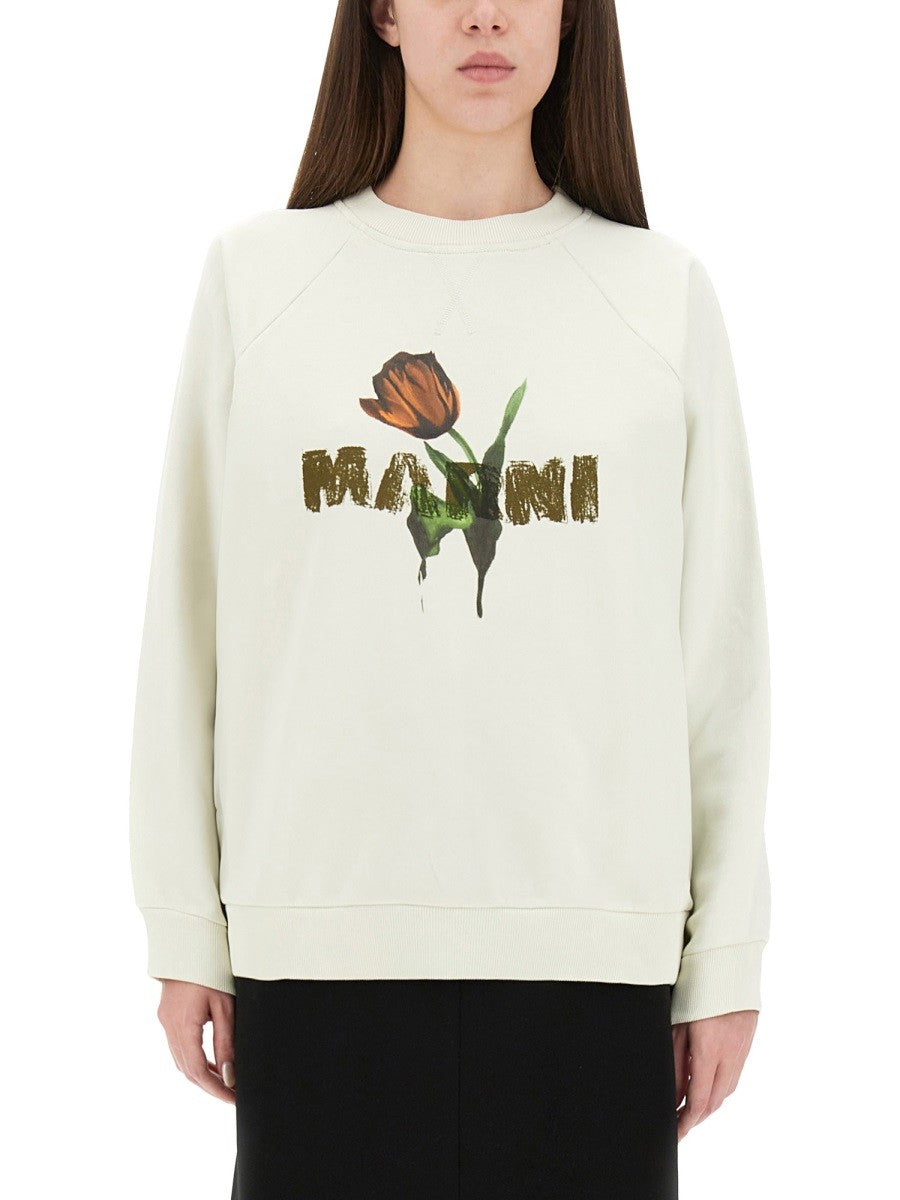 Marni - Woman - White - Sweatshirt