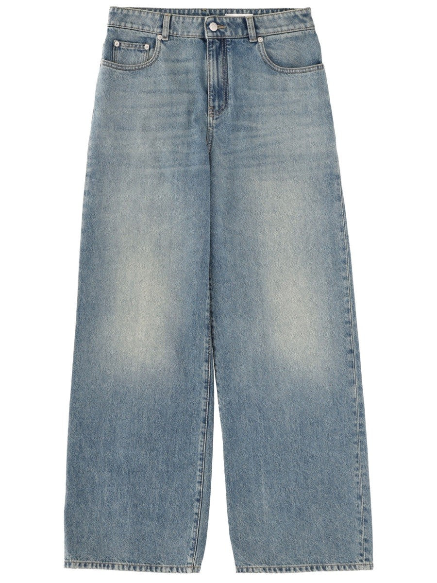 Alexander Mcqueen - Woman - Blue - Jeans