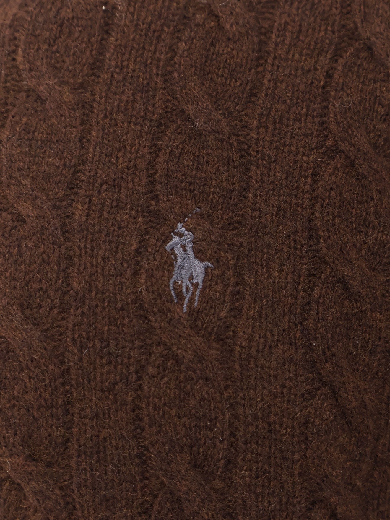 Polo Ralph Lauren - Férfi - Kakaó barna - Kötött pulóver