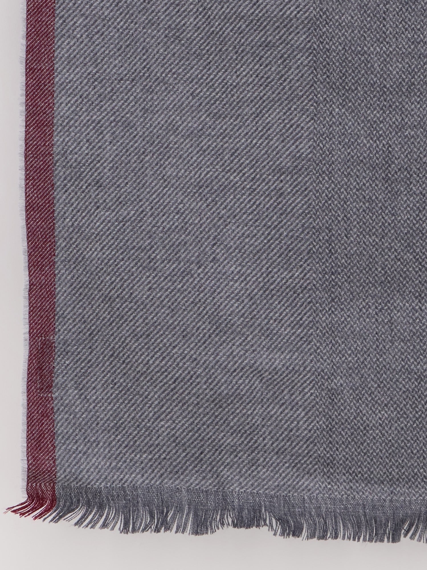 Brunello Cucinelli - Man - Grey - Scarf