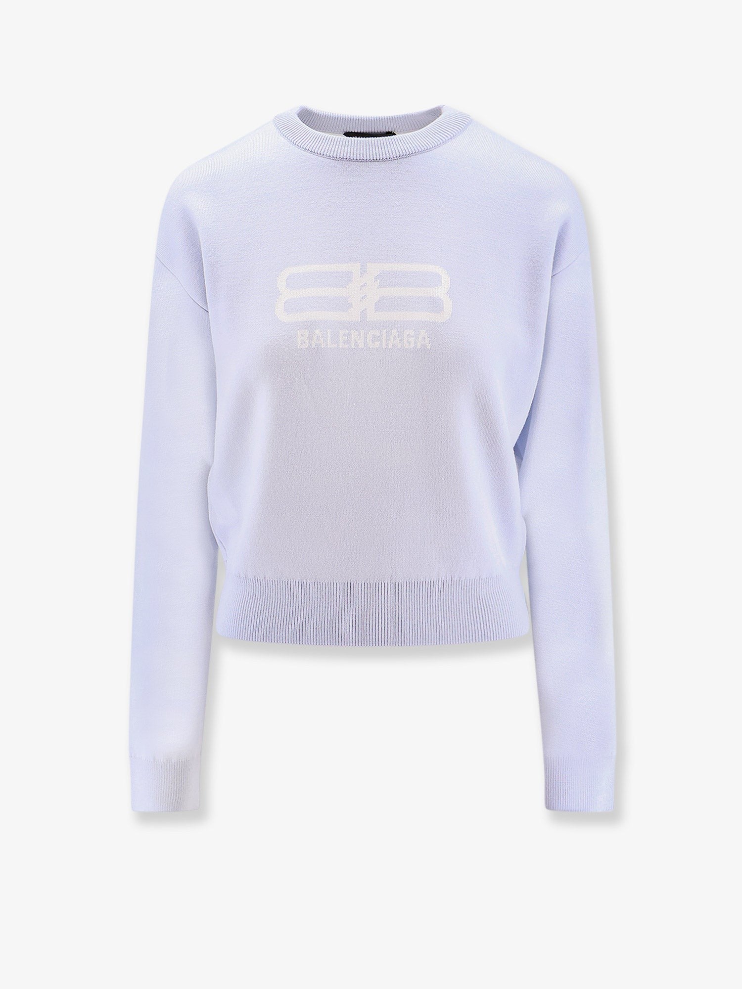 Balenciaga - Woman - Blue - Knit Sweater
