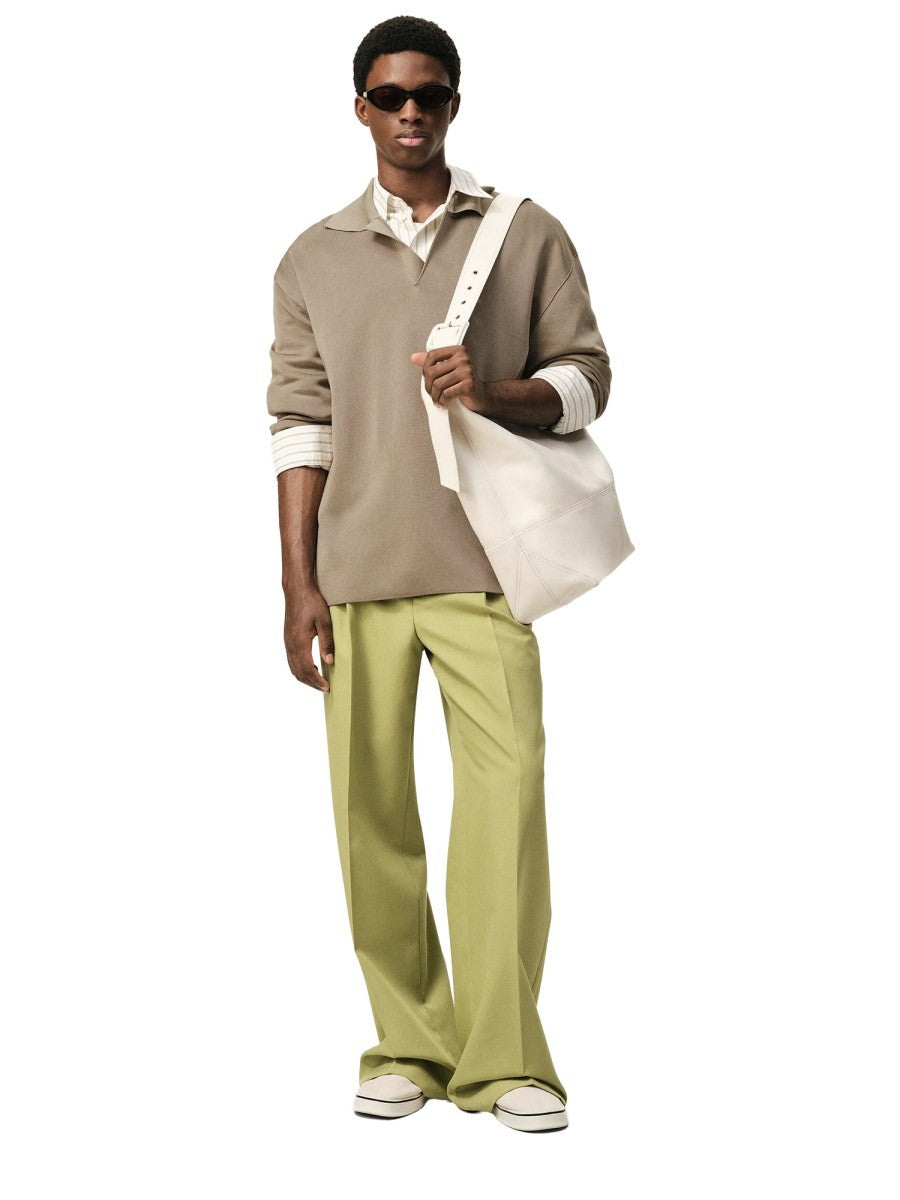 AMI PARIS - Man - Beige - Polo Shirt