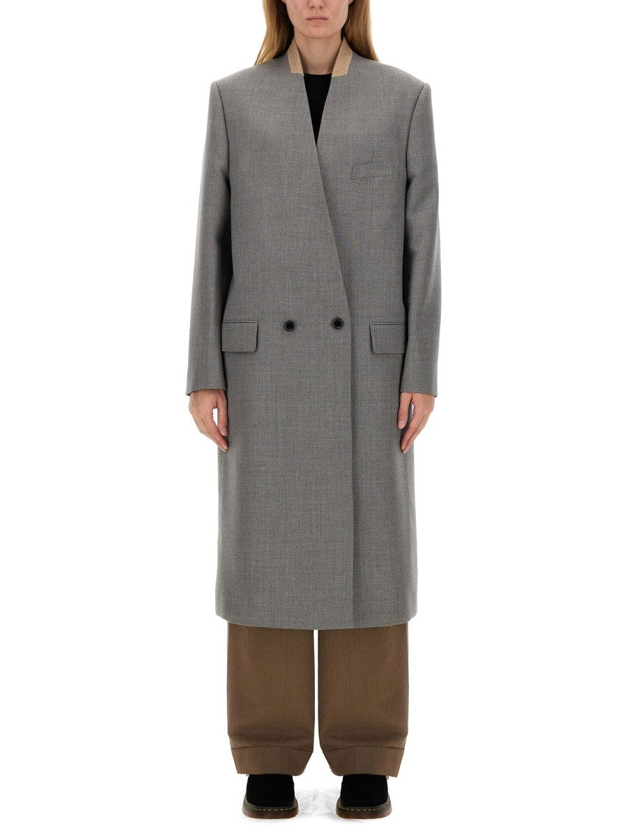 Moschino - Woman - Grey - Coat