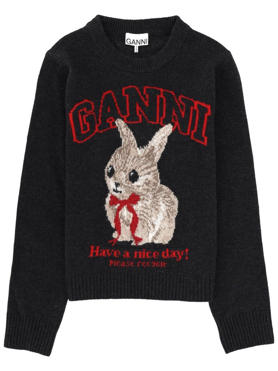 GANNI - Woman - Black - Sweater