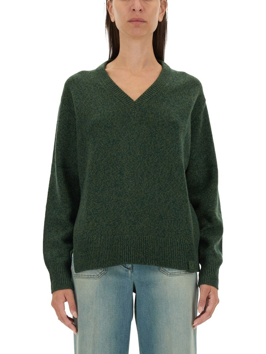 Victoria Beckham - Woman - Green - Sweater