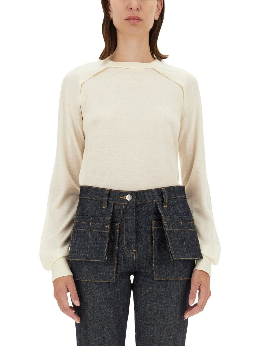 Helmut Lang - Woman - White - Sweater