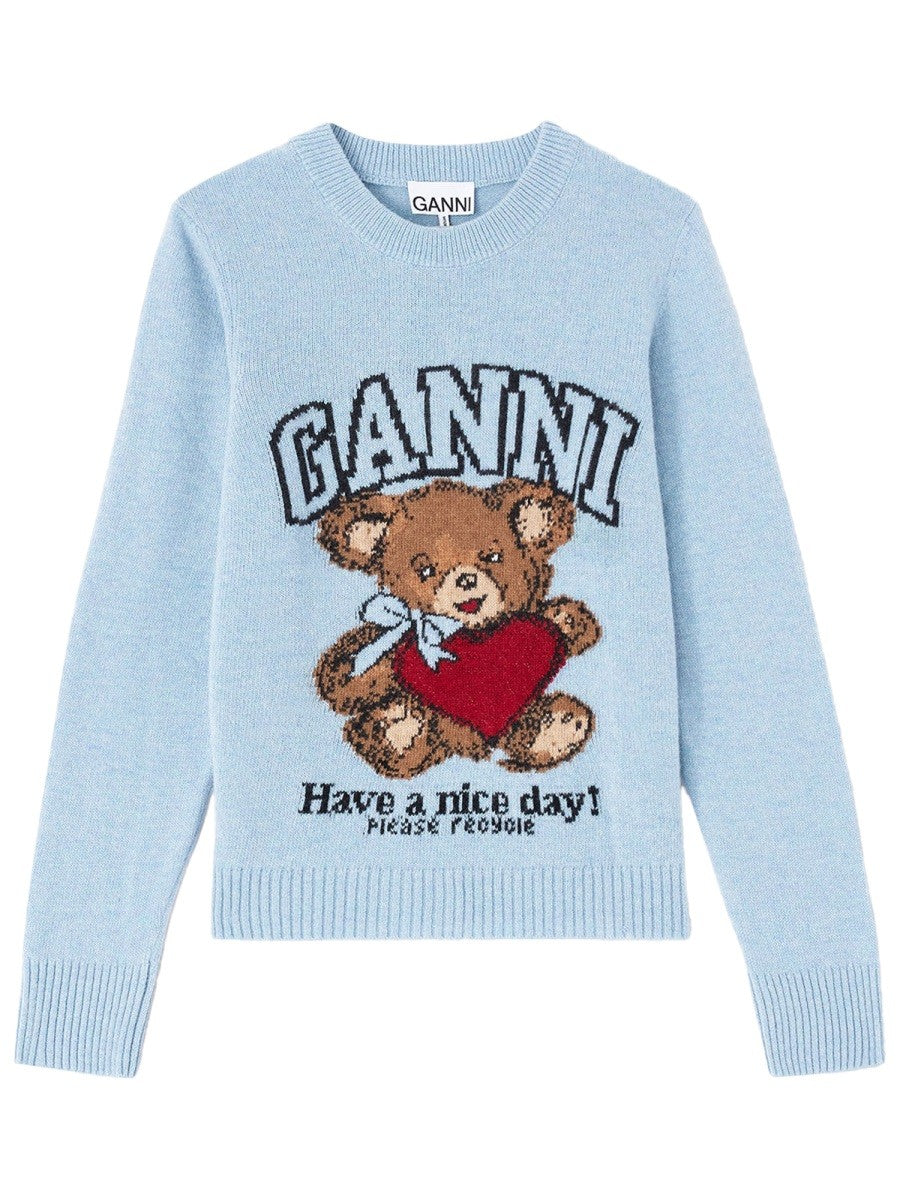 GANNI - Woman - Blue - Sweater