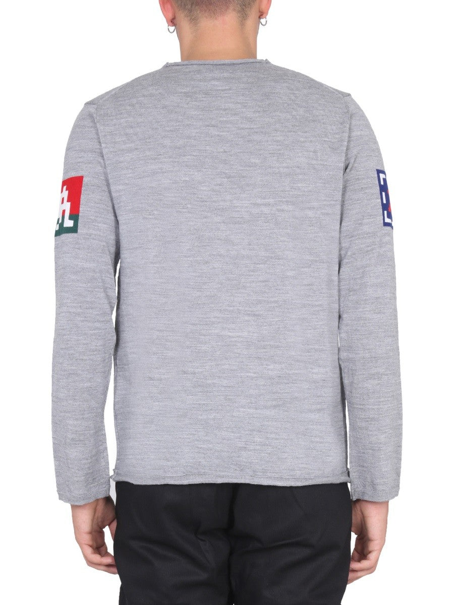 COMME DES GARCONS SHIRT - Férfi - Szürke - Pulóver