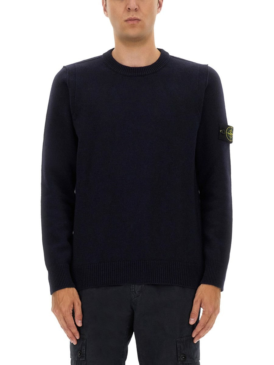 Stone Island - Man - Blue - Sweater