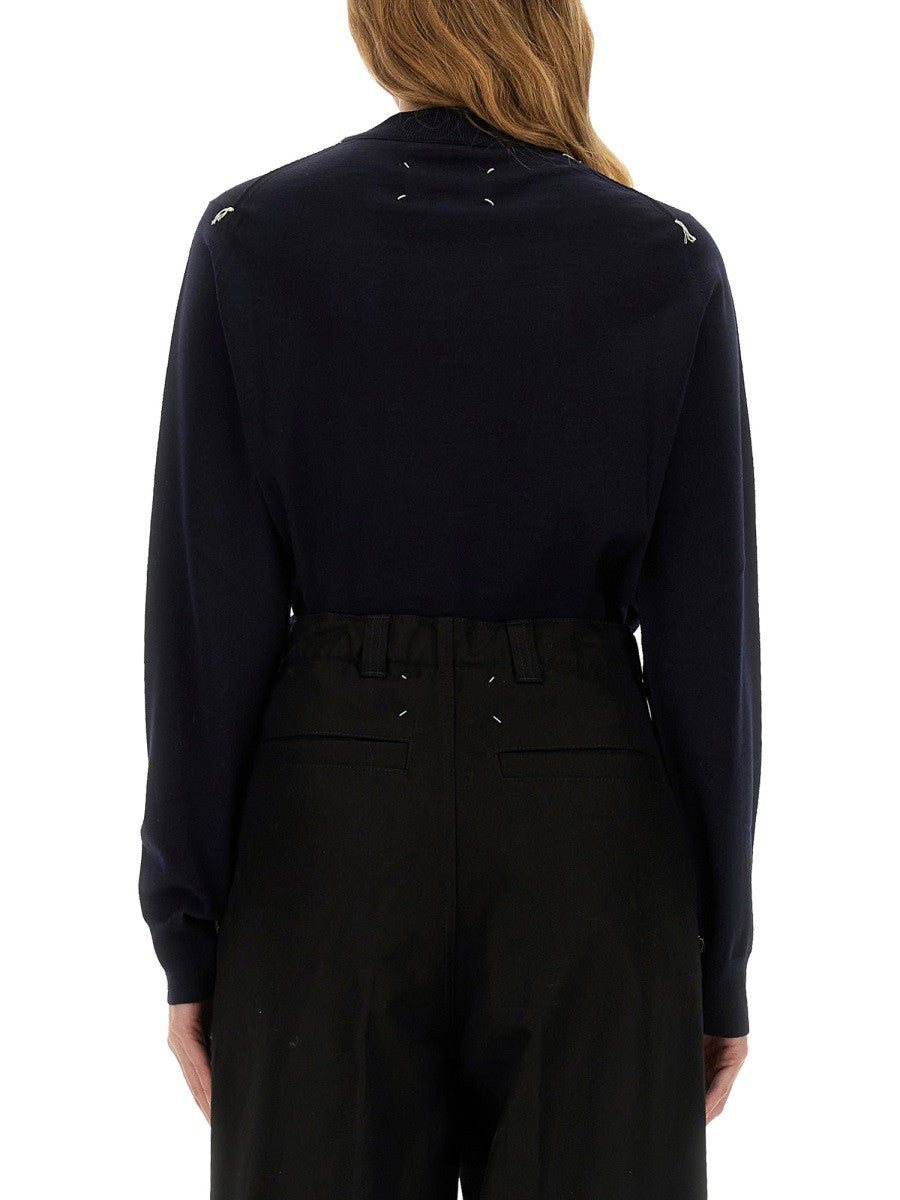 Maison Margiela - Női - Kék - Pulóver