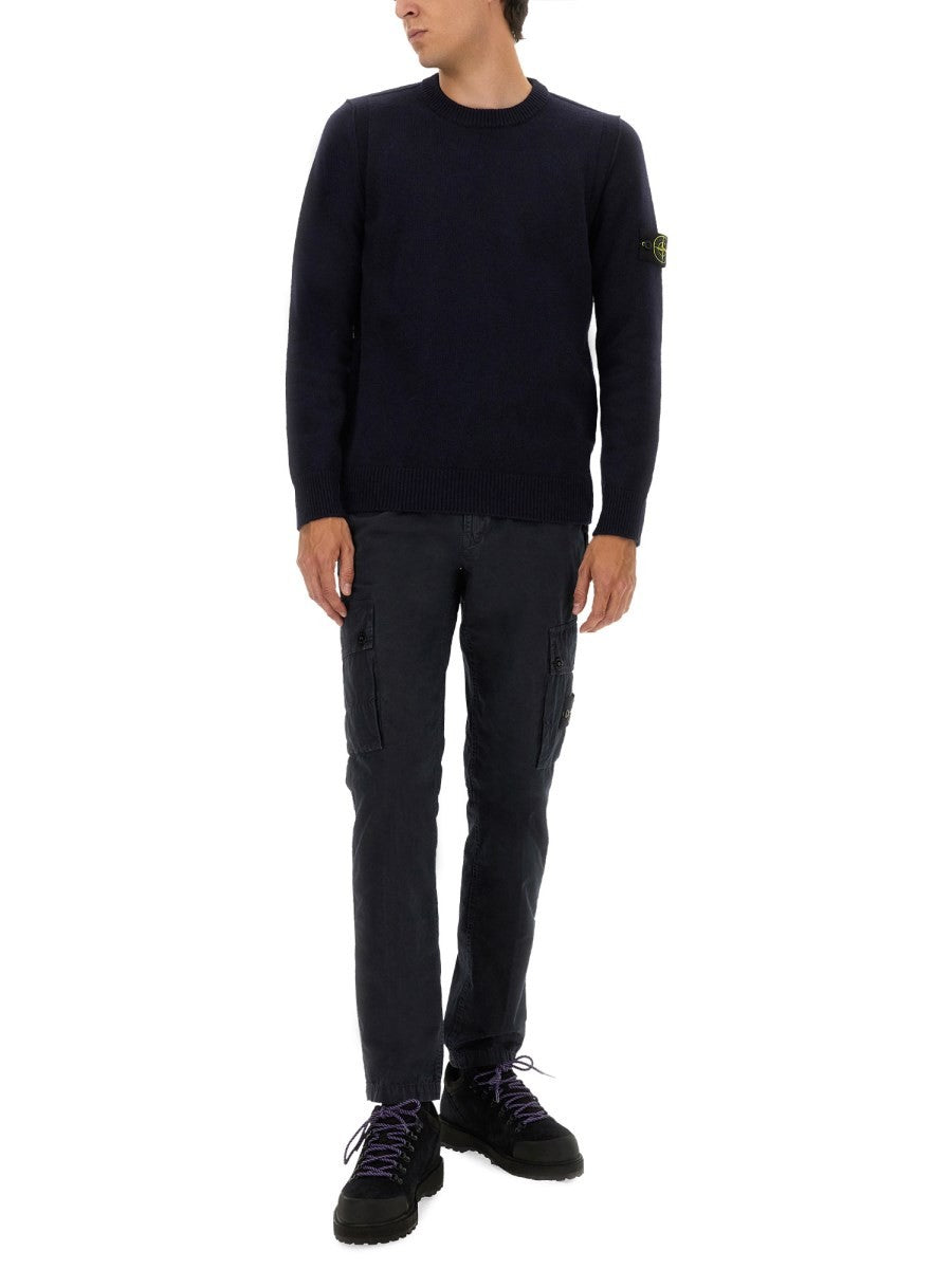 Stone Island - Man - Blue - Sweater