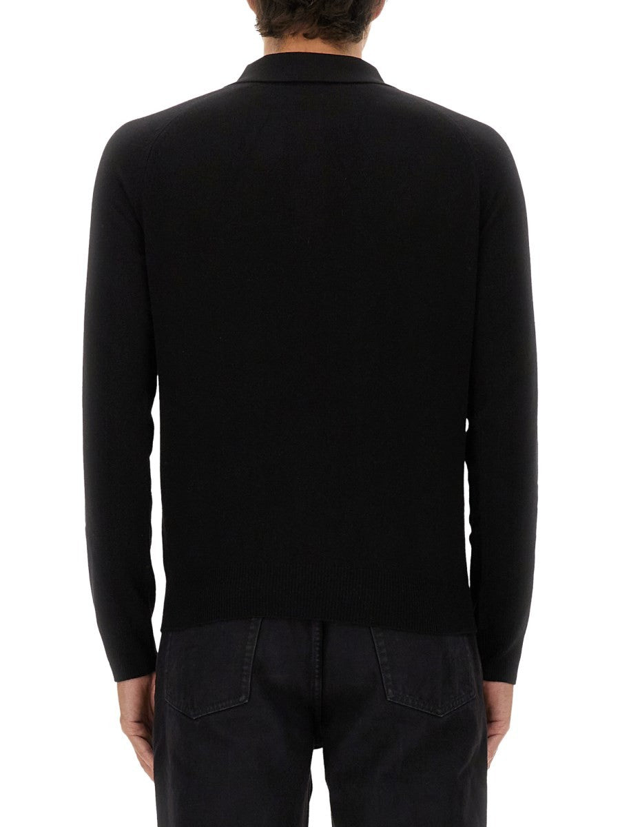 Saint Laurent - Férfi - Fekete - Kötött pulóver
