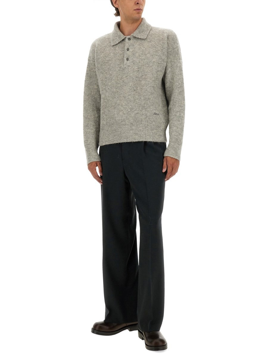 AMI PARIS - Férfi - Szürke - Pulóver