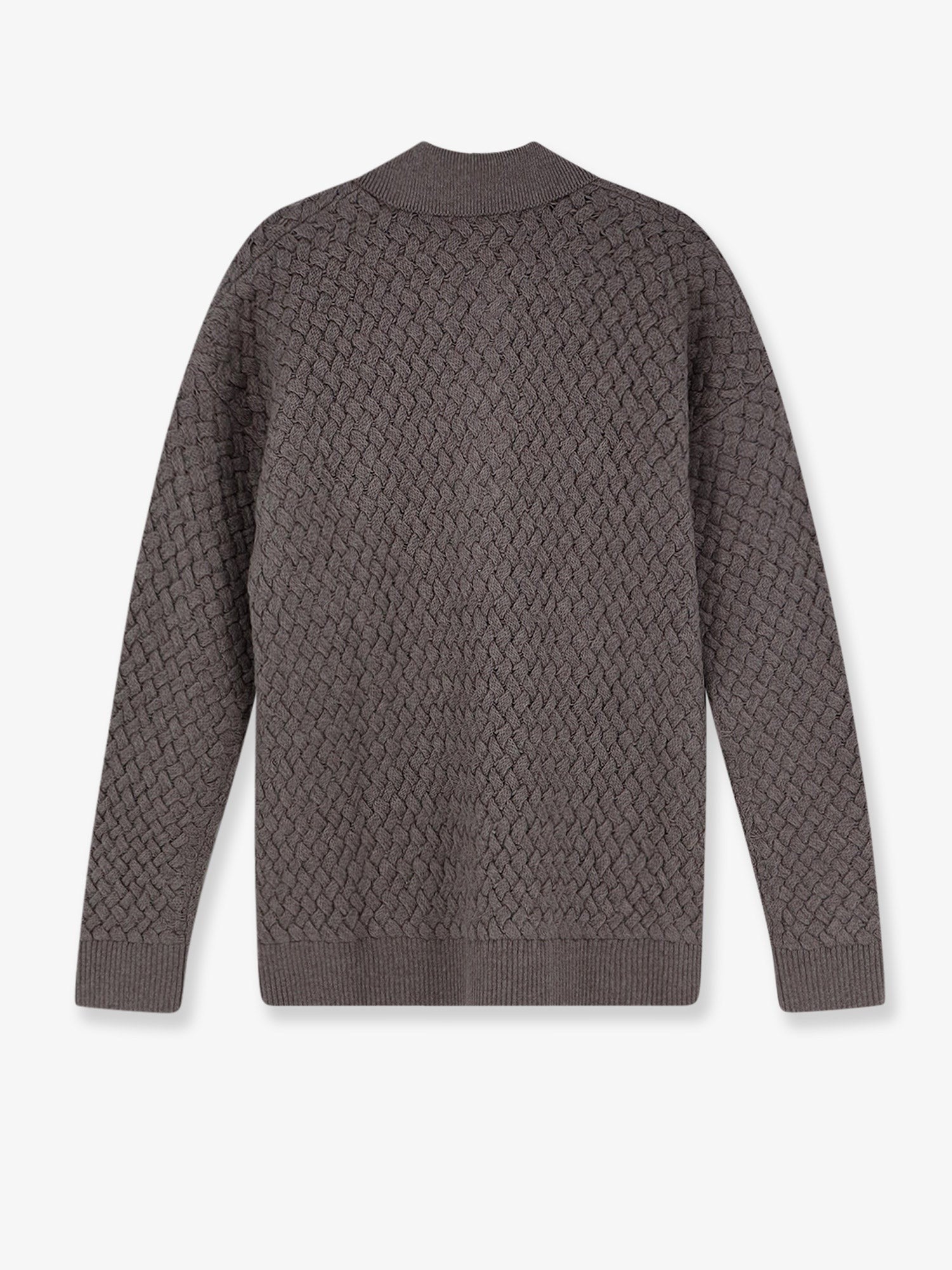 Bottega Veneta - Man - Grey - Knit Sweater