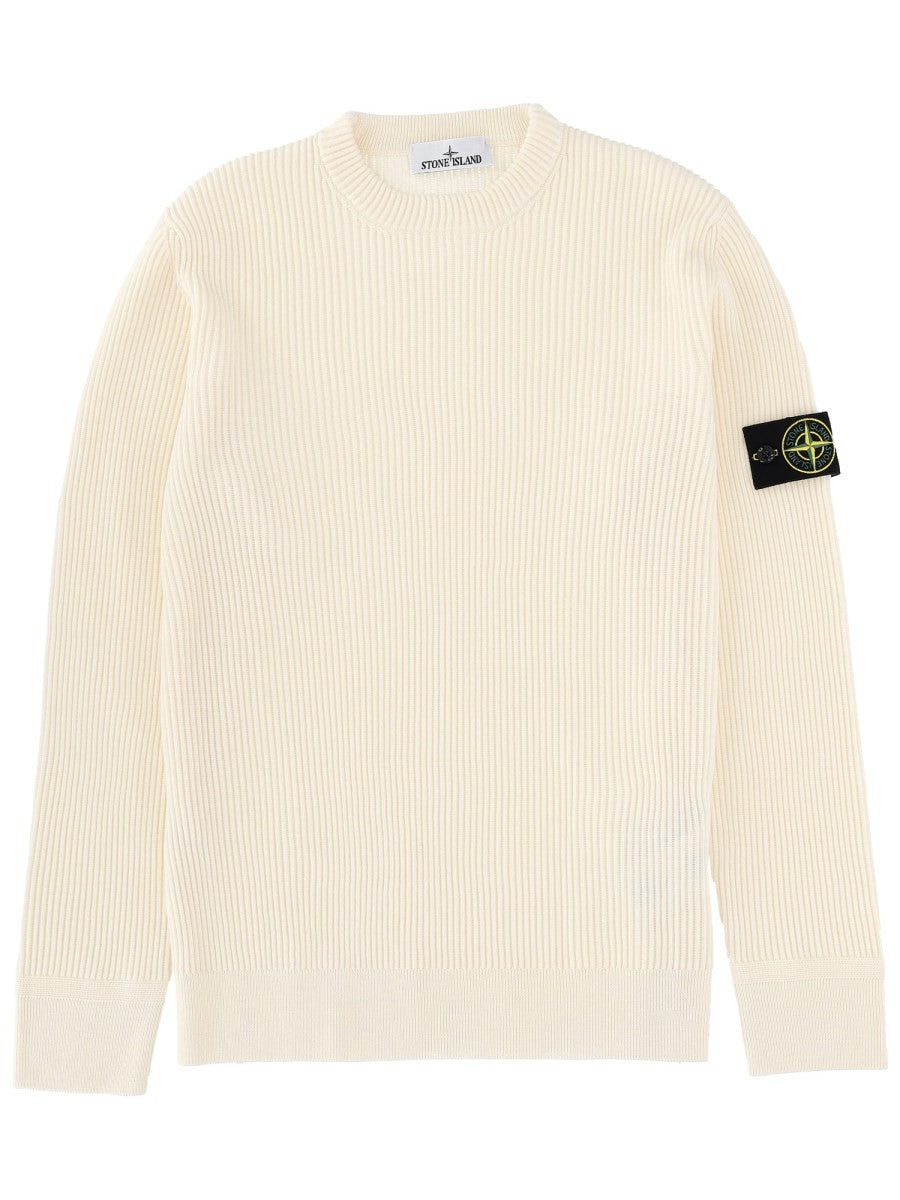 Stone Island - Man - White - Sweatshirt