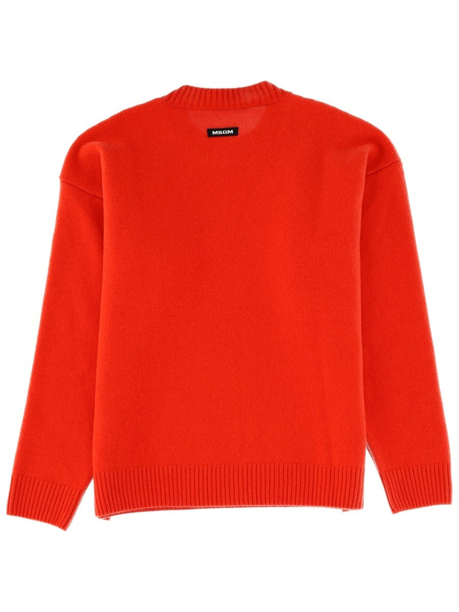 msgm - Man - Red - Sweater